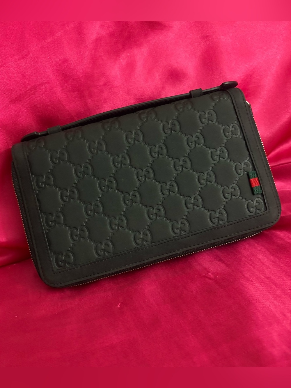 Gucci Compact Leather Double Wallet